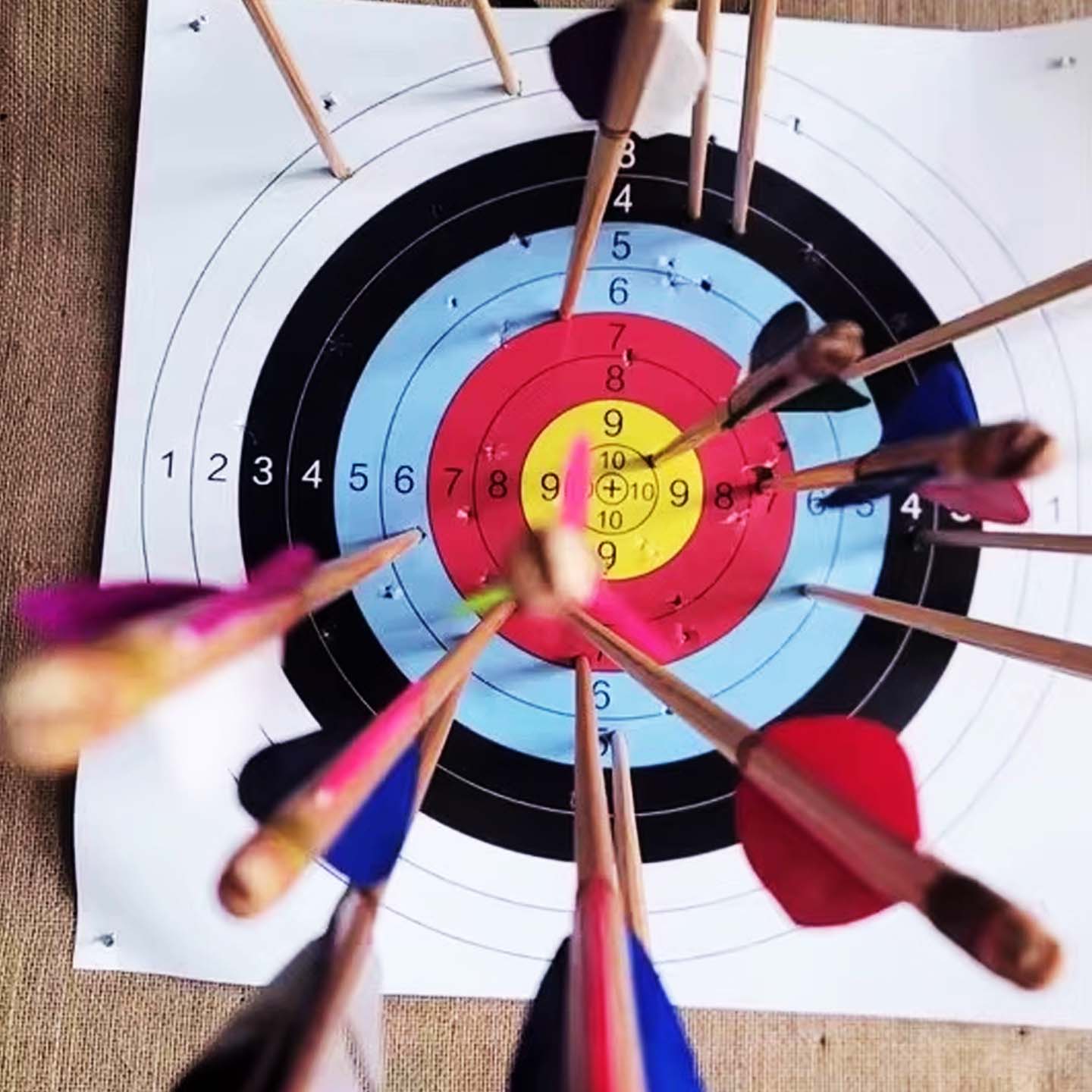 Archery Target Face - Archery Target Paper 40cm 60cm 80cm