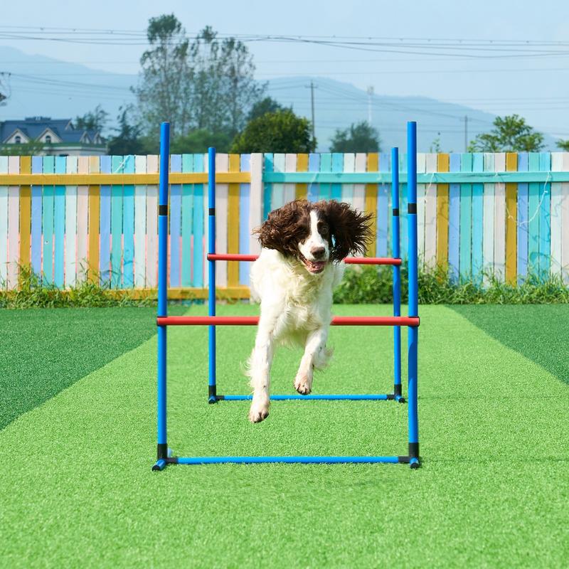 Agility Hurdle Set - Dog Agility Training Equipment, 7 PCS