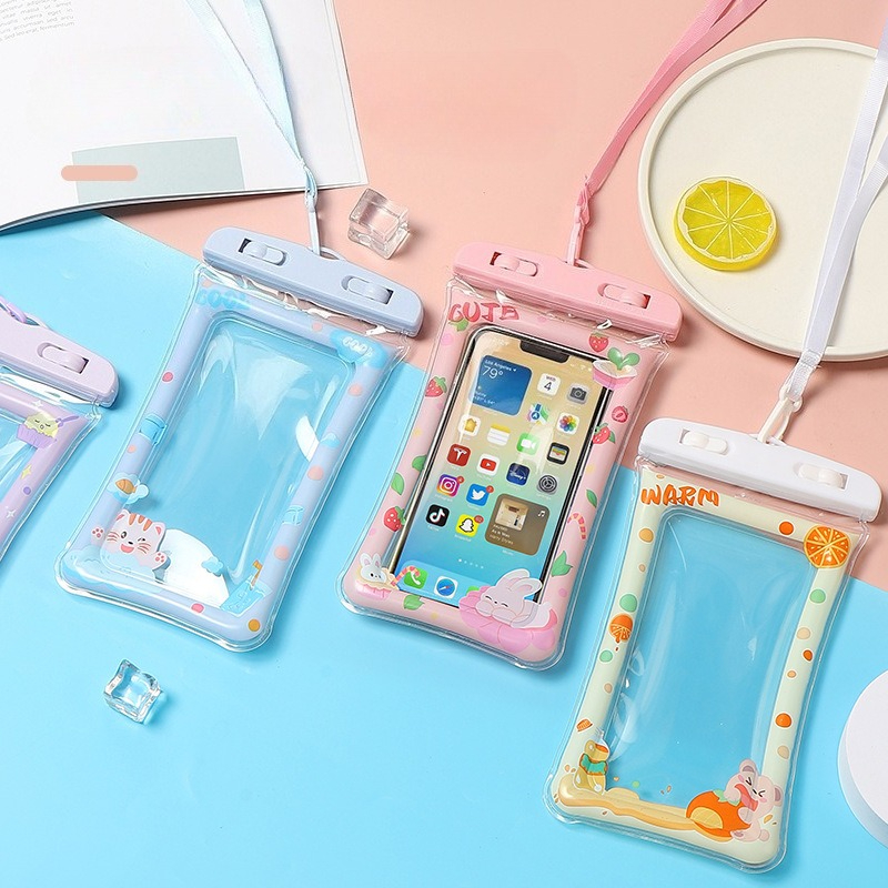 Sports Equipment Bag - 1pc Waterproof Cartoon Phone Case Water