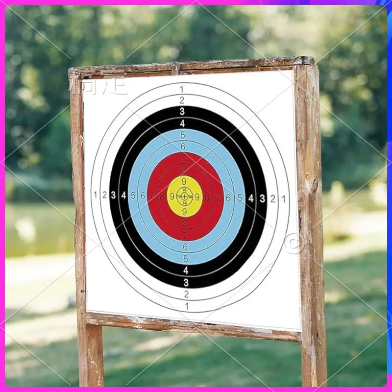 Archery Target Face - 10pcs Profession Archery Targets Paper Face