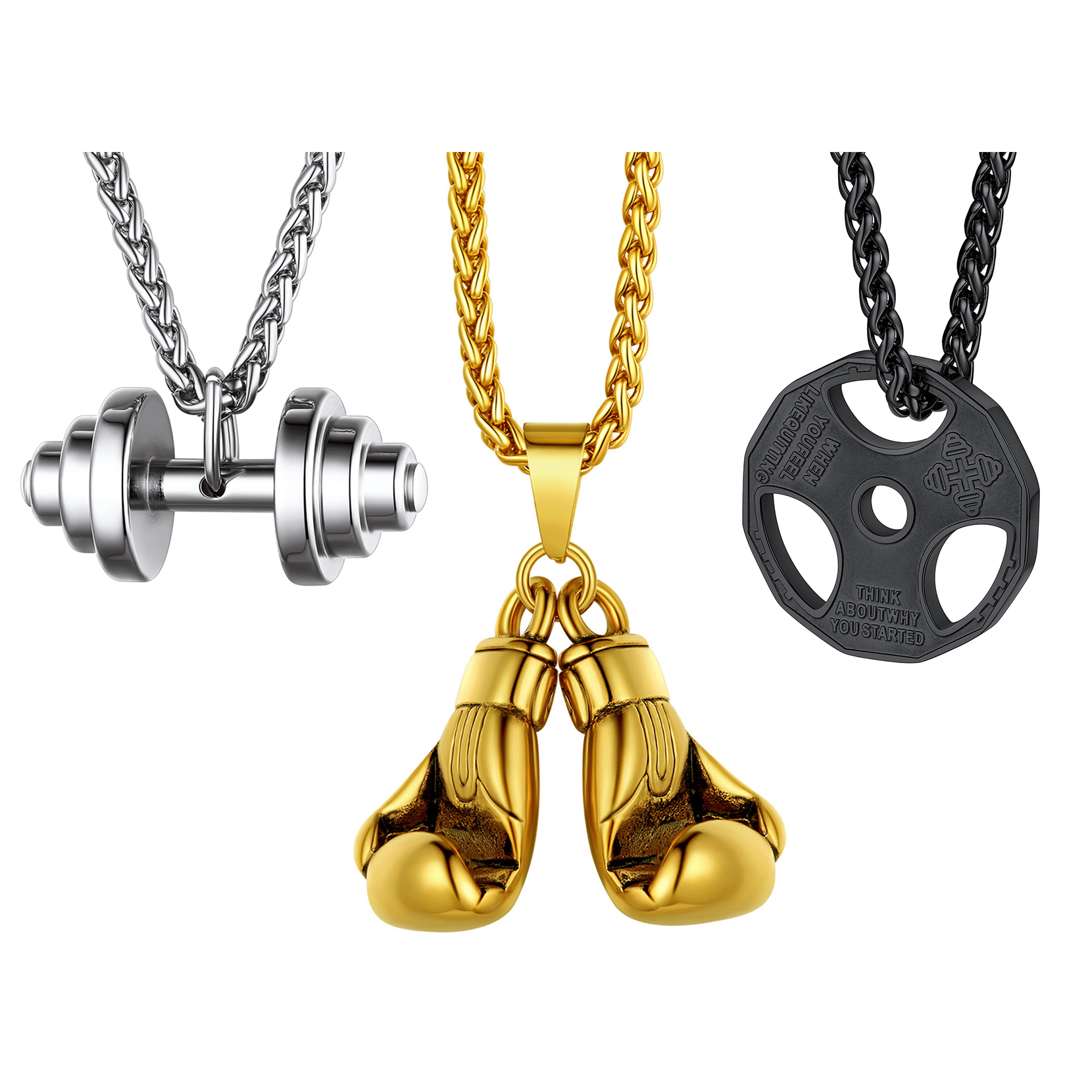 Boxing Glove Set - U7 Weight Plate Dumbell Boxing Gloves