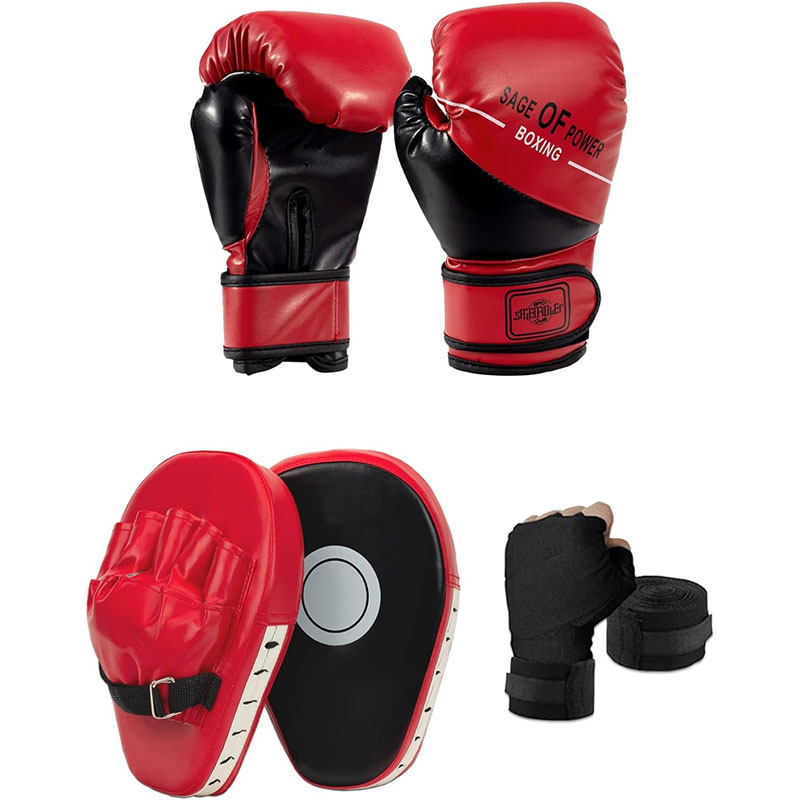 3-in-1 Boxing Gloves and Punch - Boxing Glove Set recensione e prezzo