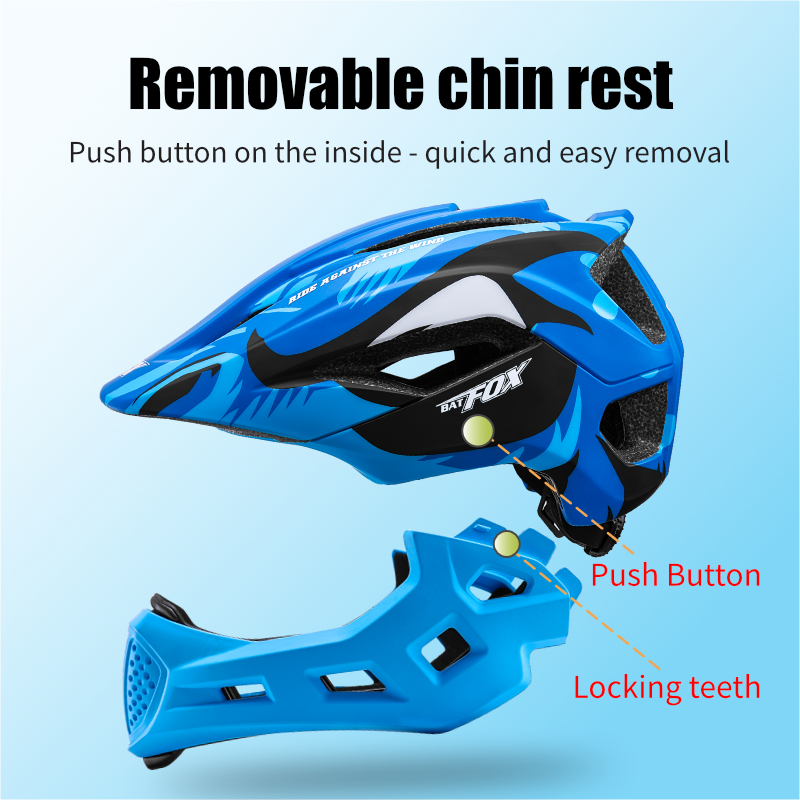 BATFOX Kids Full Face Bike Hel - Sports Equipment Stores recensione e prezzo