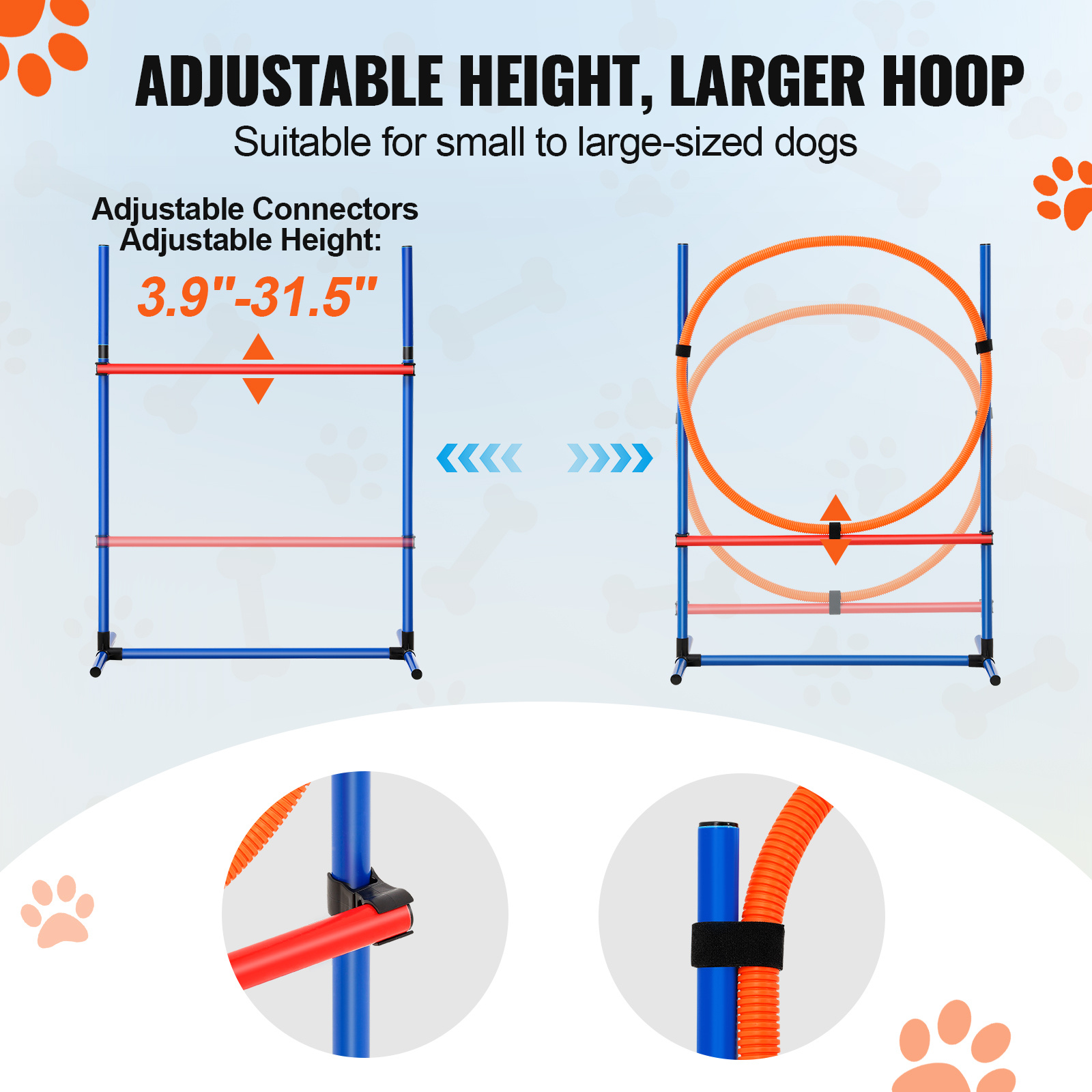 VEVOR Dog Agility Training Equ - Agility Hurdle Set recensione e prezzo