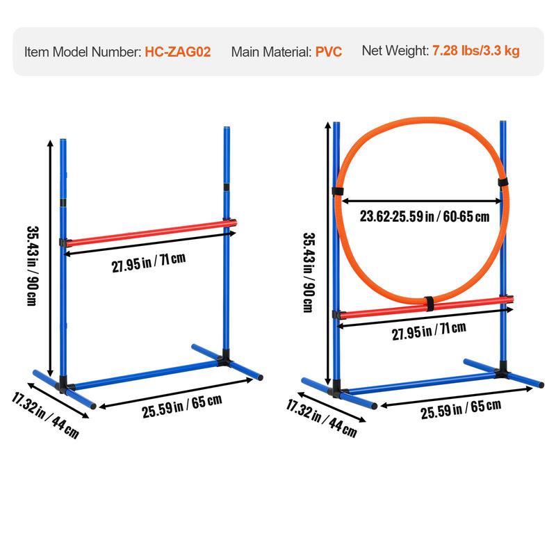 Dog Agility Training Equipment - Agility Hurdle Set recensione e prezzo