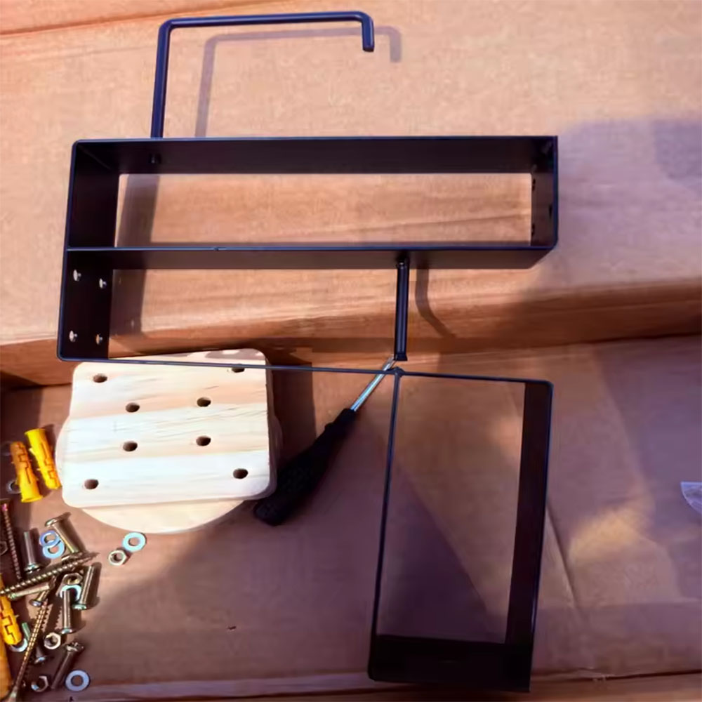 Wood Motorcycle Helmet Holder  - Sports Equipment Rack recensione e prezzo
