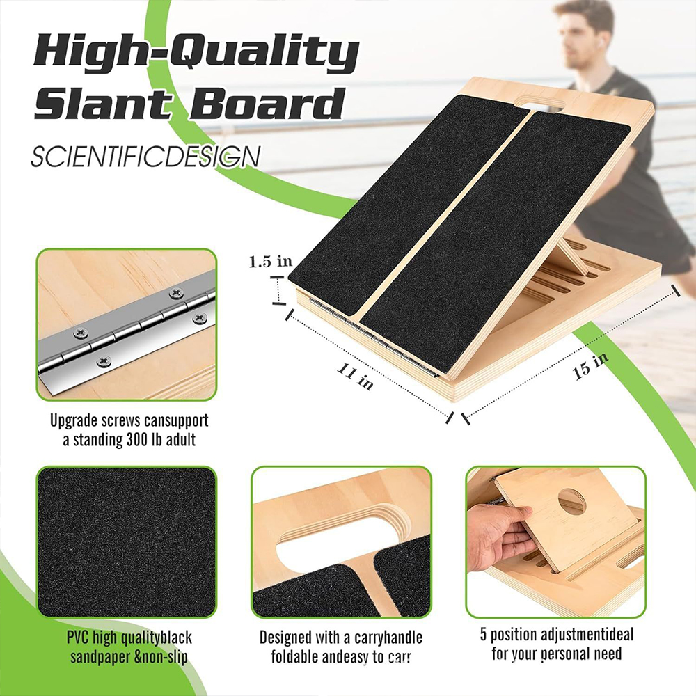 Foldable Wooden Incline Board  - Sports Equipment Online recensione e prezzo