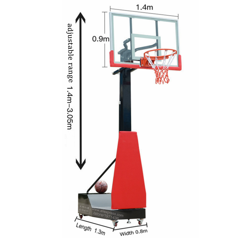 Height Adjustable Portable Mov - Sports Equipment Rack recensione e prezzo