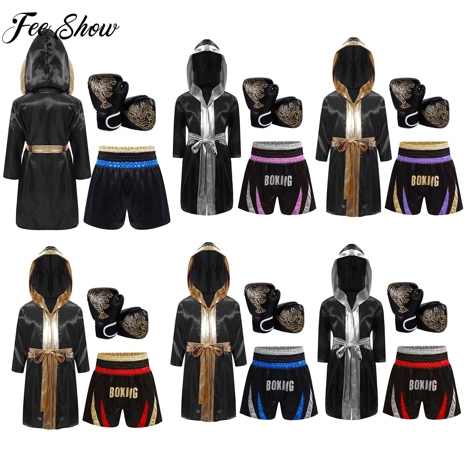 Kids Boys Girls Boxing Robe Tr - Boxing Glove Set recensione e prezzo