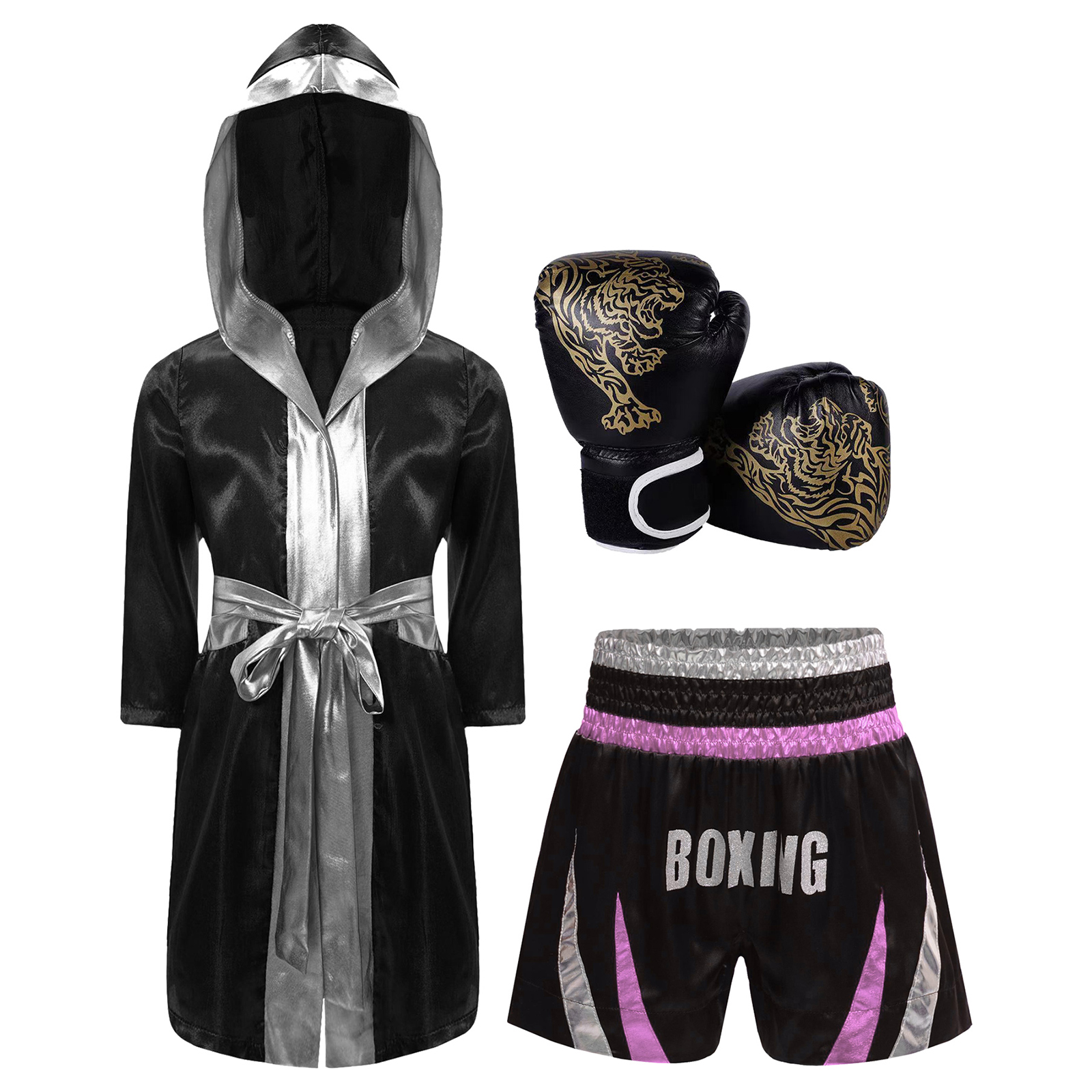 Kids Boys Girls Boxing Robe Tr - Boxing Glove Set recensione e prezzo