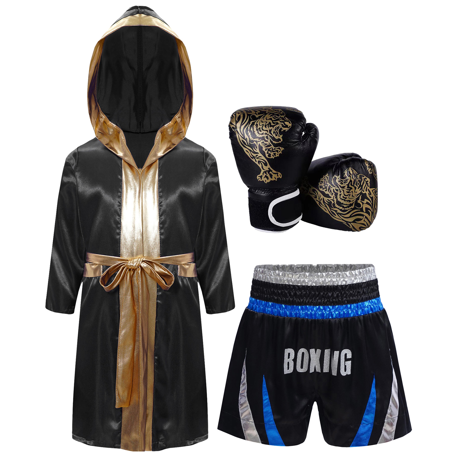 Kids Boys Girls Boxing Robe Tr - Boxing Glove Set recensione e prezzo