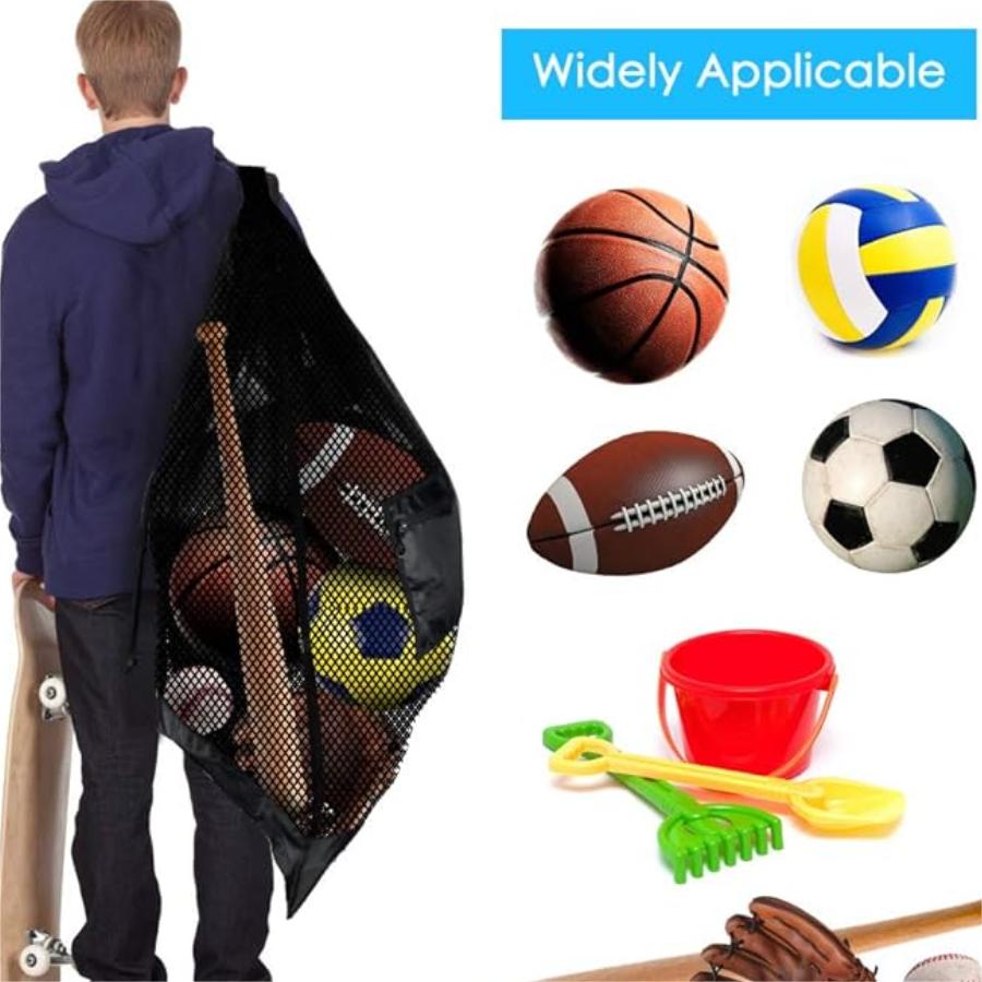 Large mesh sports bag with sho - Sports Equipment Stores recensione e prezzo