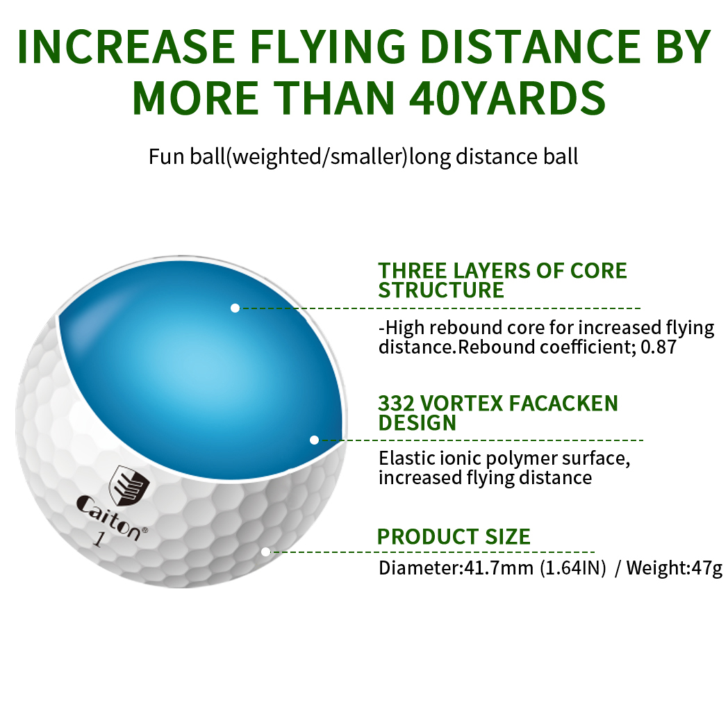 Caiton Ultimate Golf Balls 12/ - Sports Equipment Golf recensione e prezzo