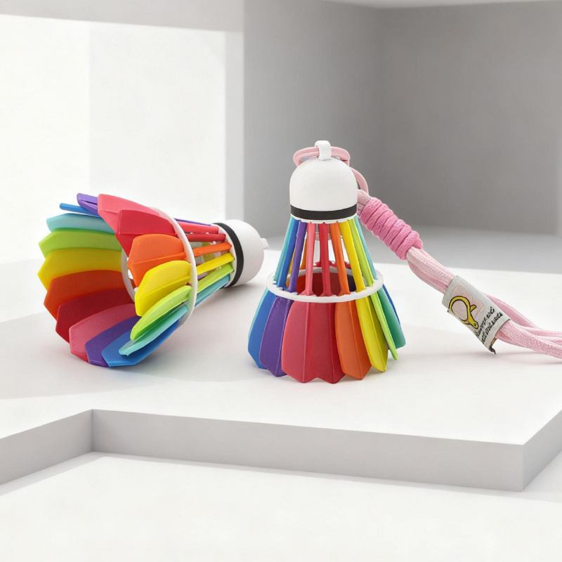 NEW 3D Printed Badminton Keych - Sports Equipment In Chinese recensione e prezzo