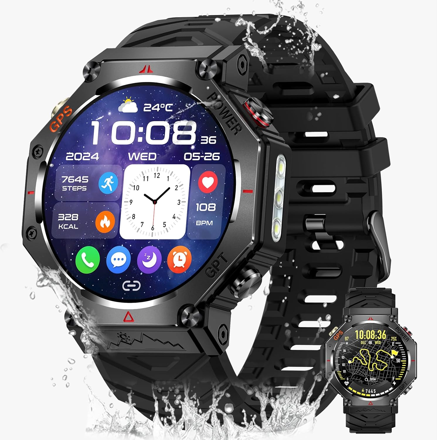 (Black) 1.39-inch fashionable  - Sports Equipment In French recensione e prezzo