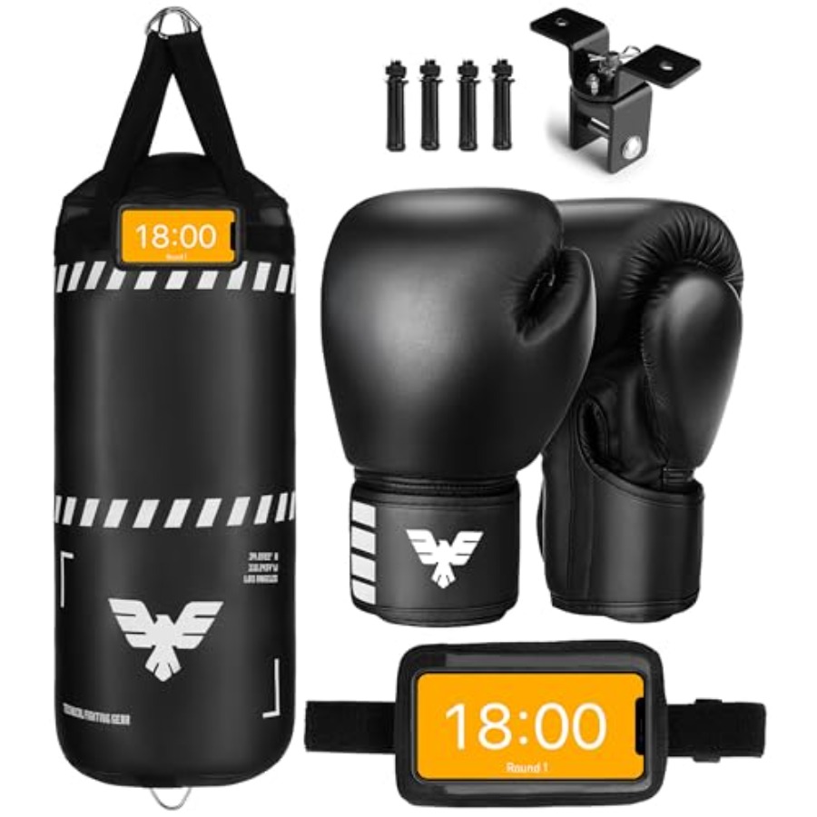 Boxing Punching Bag Set - 2 ft - Boxing Glove Set recensione e prezzo
