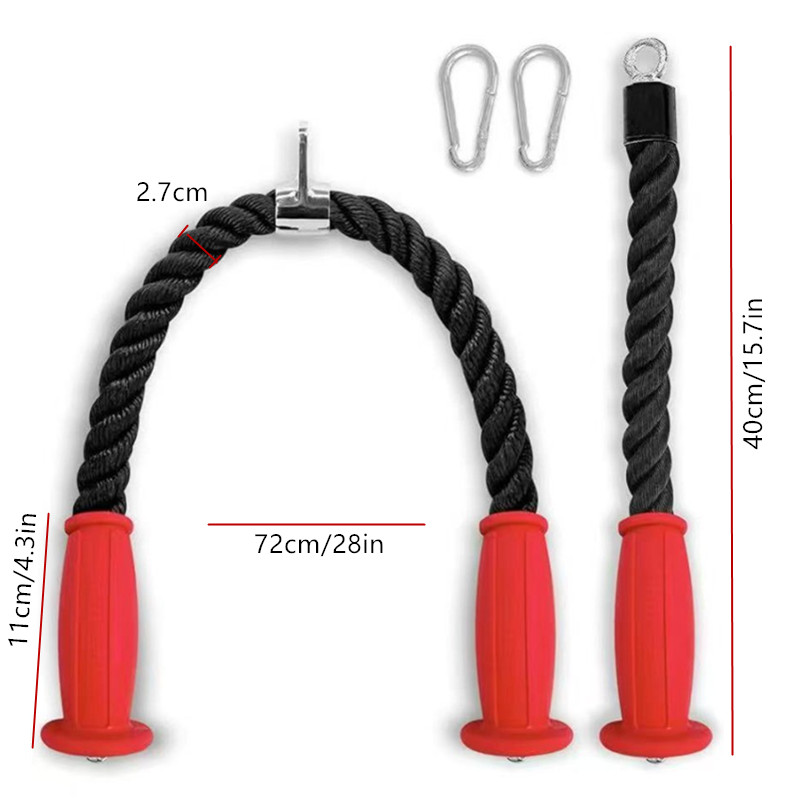 Ergonomic Tricep Ropes Non-Sli - Sports Equipment Online recensione e prezzo