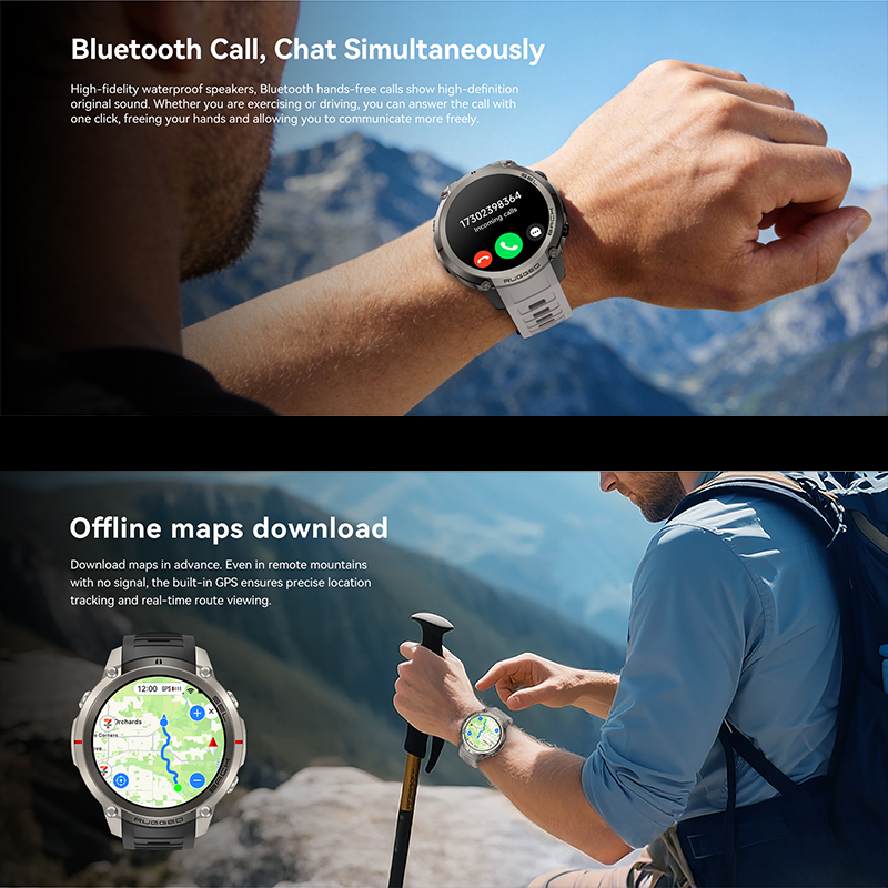 GPS Outdoor Sports Watch1.43 A - Sports Equipment In French recensione e prezzo