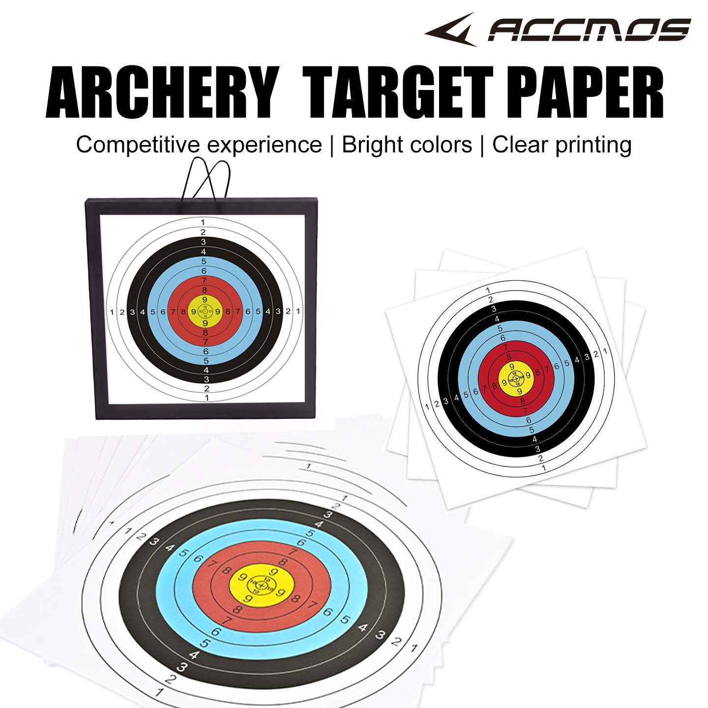 Archery Target Paper 40cm 60cm - Archery Target Face recensione e prezzo