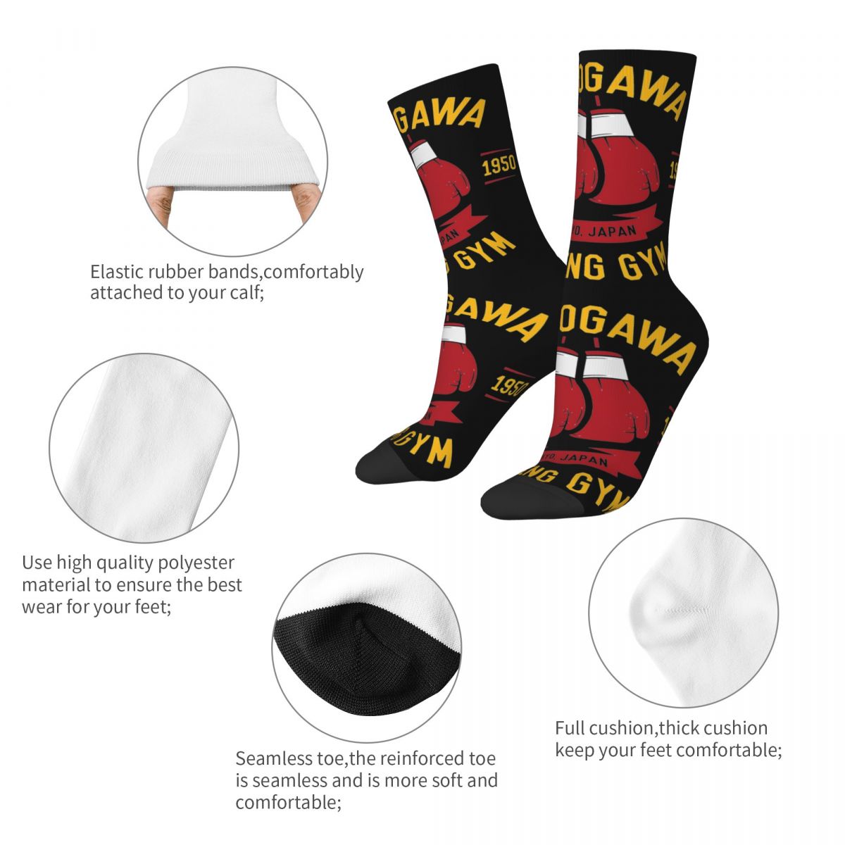 New Male Men Socks Casual Haji - Boxing Glove Set recensione e prezzo