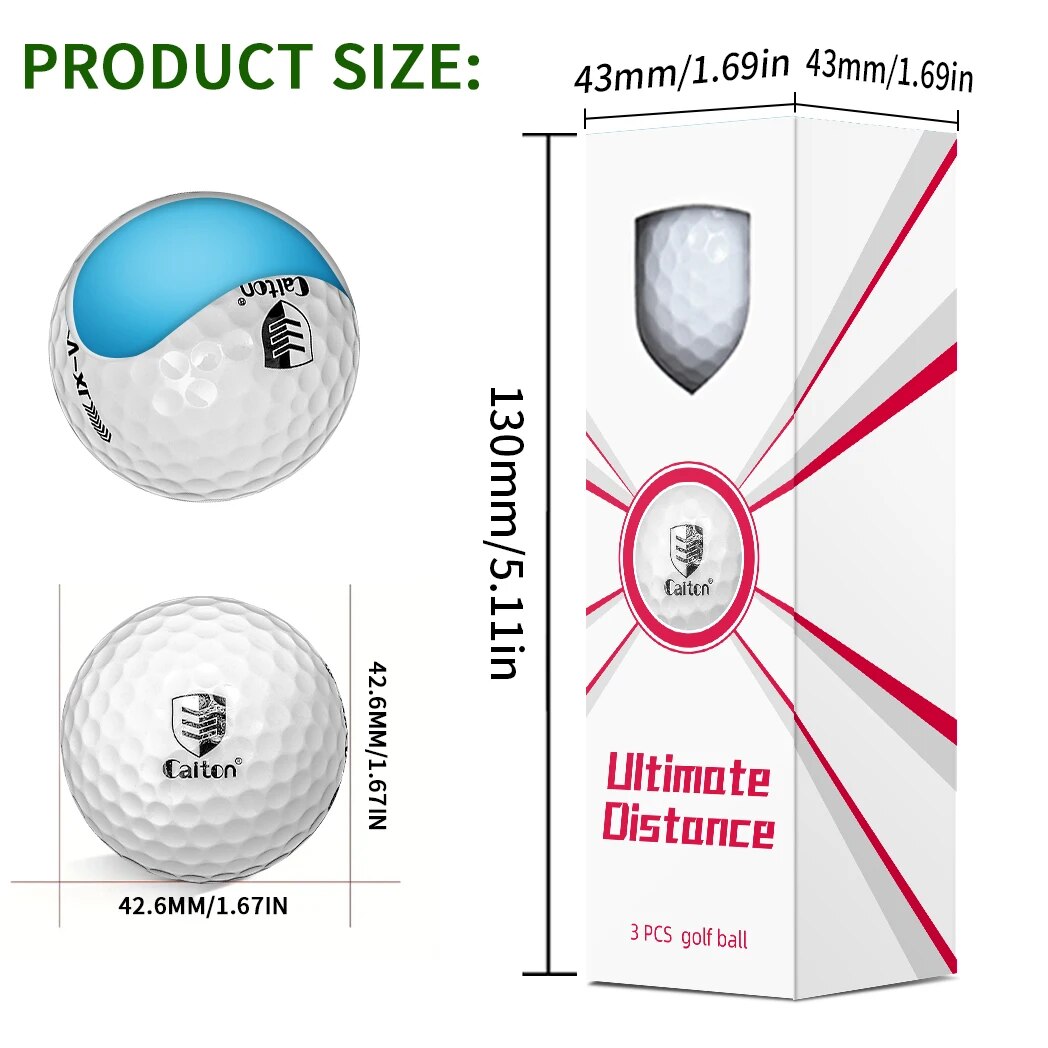 Caiton 3/6Pcs Extreme Distance - Sports Equipment Golf recensione e prezzo