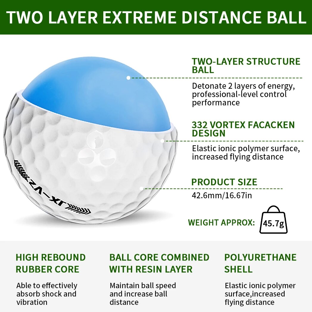 Caiton 3/6Pcs Extreme Distance - Sports Equipment Golf recensione e prezzo