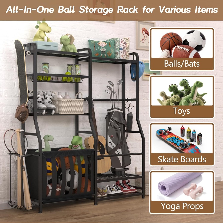 Garage Sports Equipment Organi - Sports Equipment Rack recensione e prezzo