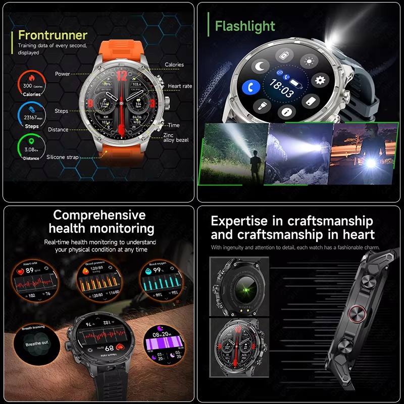 2026 Smart Watch 1.85-inch hig - Sports Equipment In French recensione e prezzo