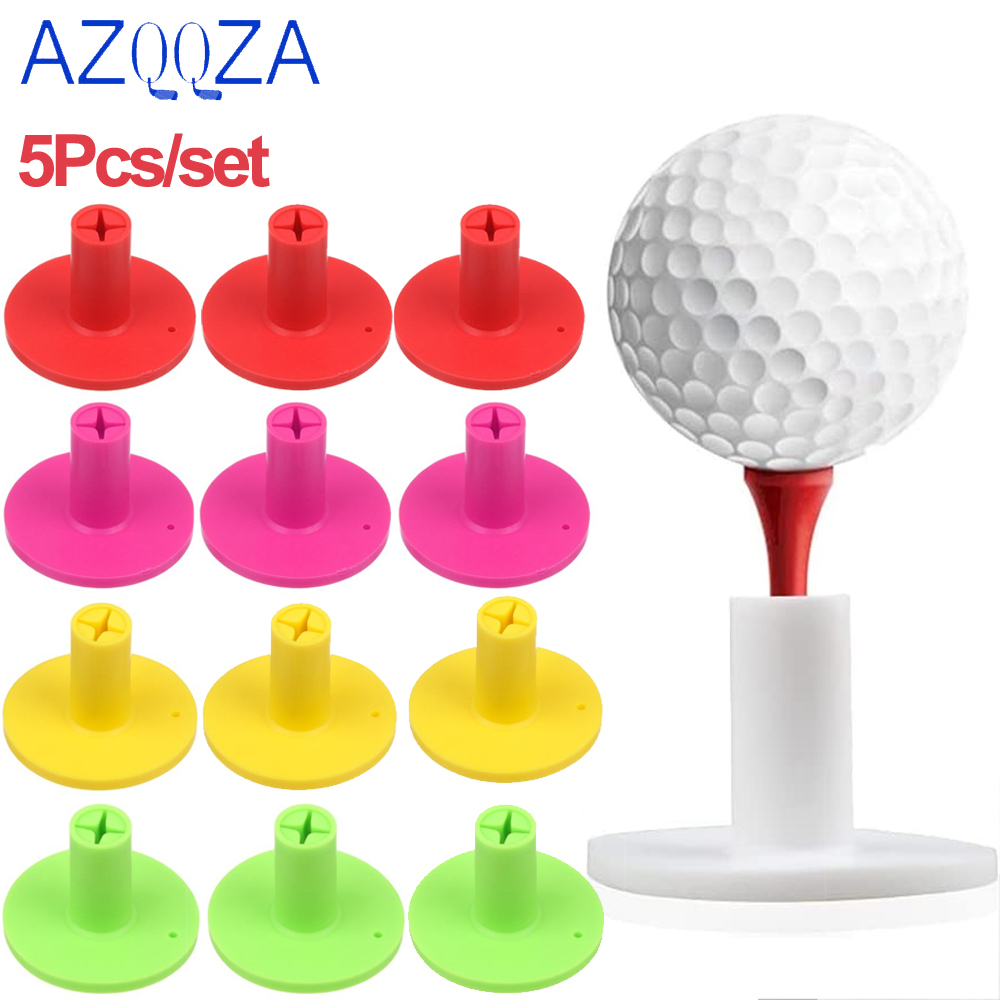 5 Pcs Rubber Golf Tees Driving - Sports Equipment Golf recensione e prezzo