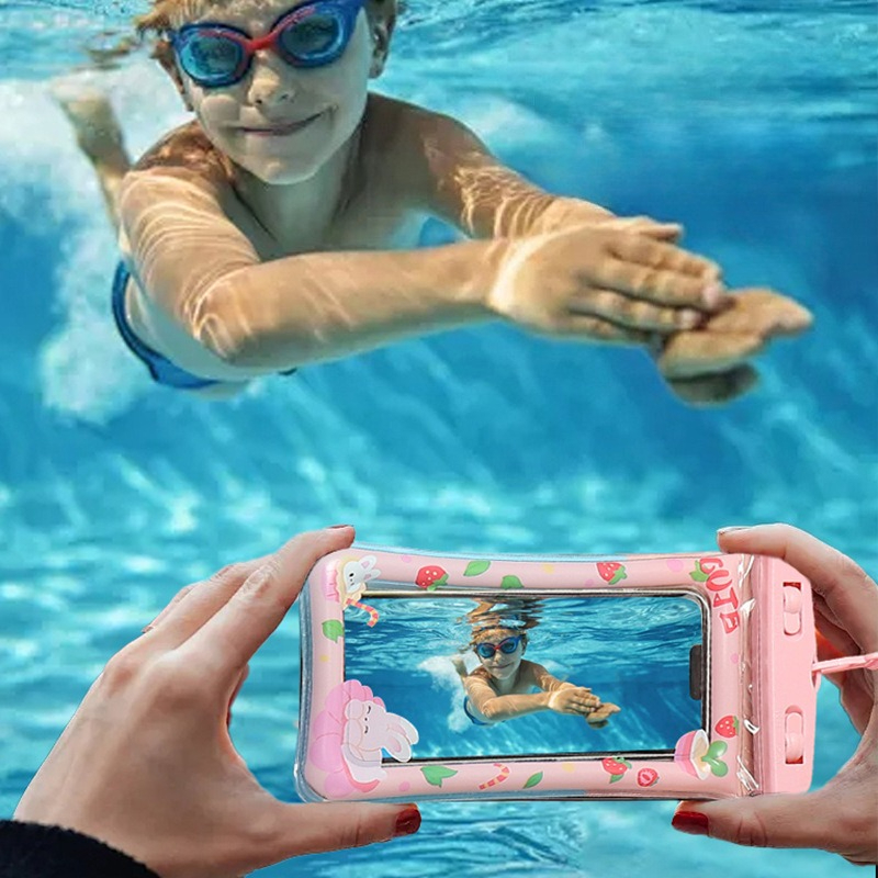 1pc Waterproof Cartoon Phone C - Sports Equipment Bag recensione e prezzo