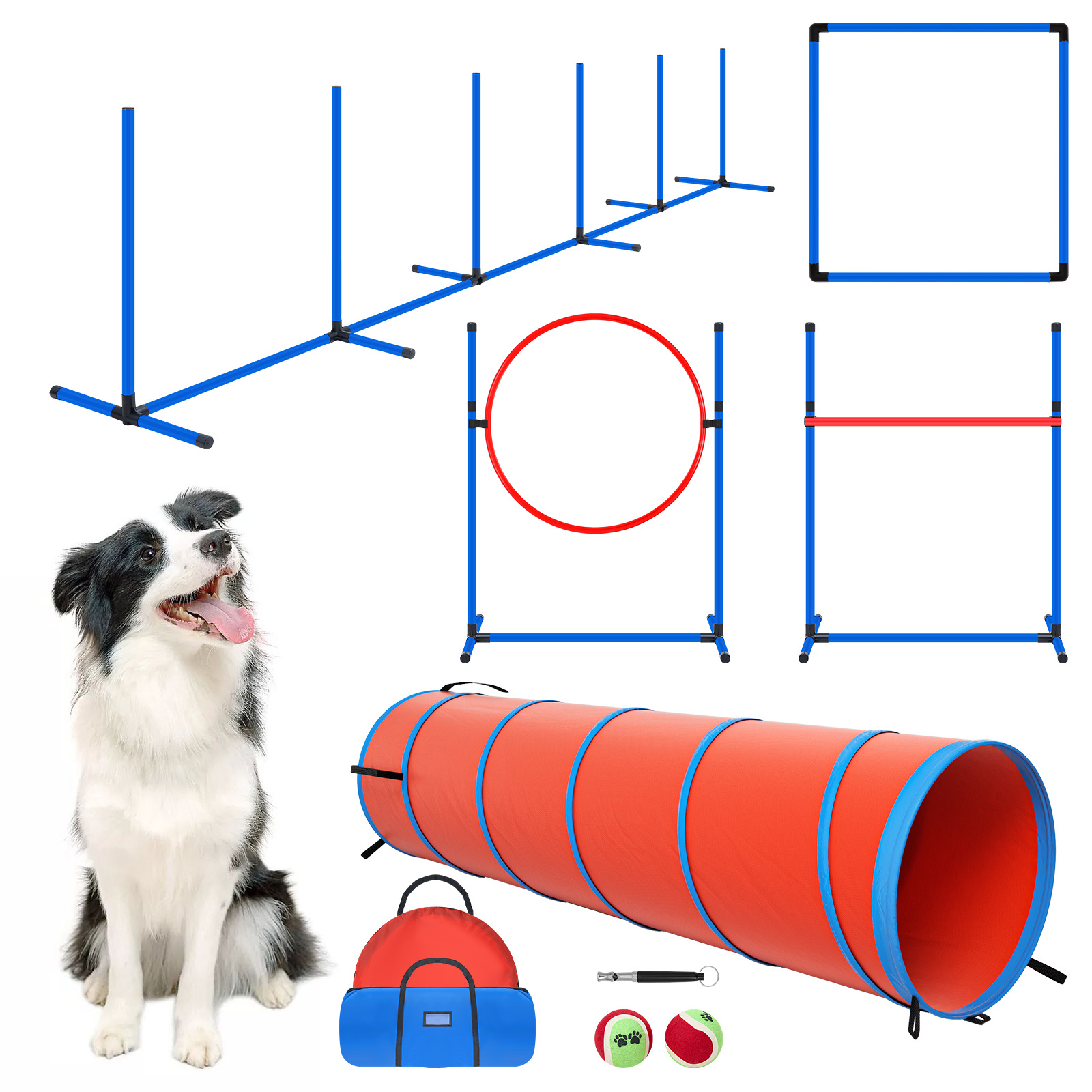 VIWAT Dog Agility Equipment, D - Agility Hurdle Set recensione e prezzo