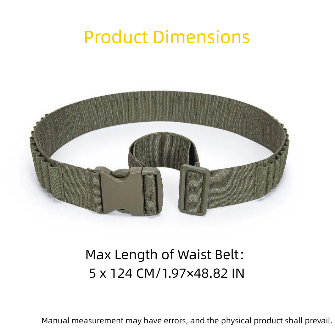 50-Round 5.56 Bullet Belt Tact - Sports Equipment Game recensione e prezzo