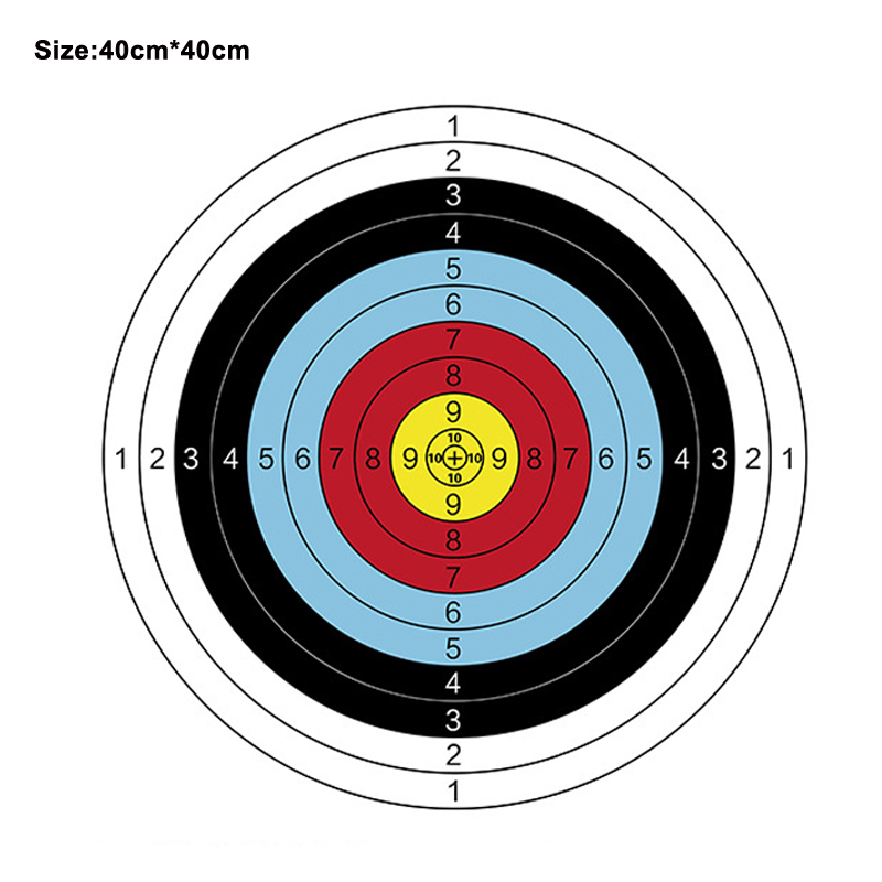 24pcs 40x40cm Durable Archery  - Archery Target Face recensione e prezzo