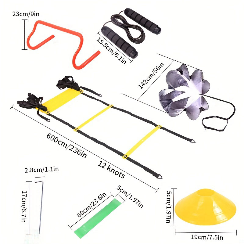 1 Set Speed Agility Training S - Agility Hurdle Set recensione e prezzo