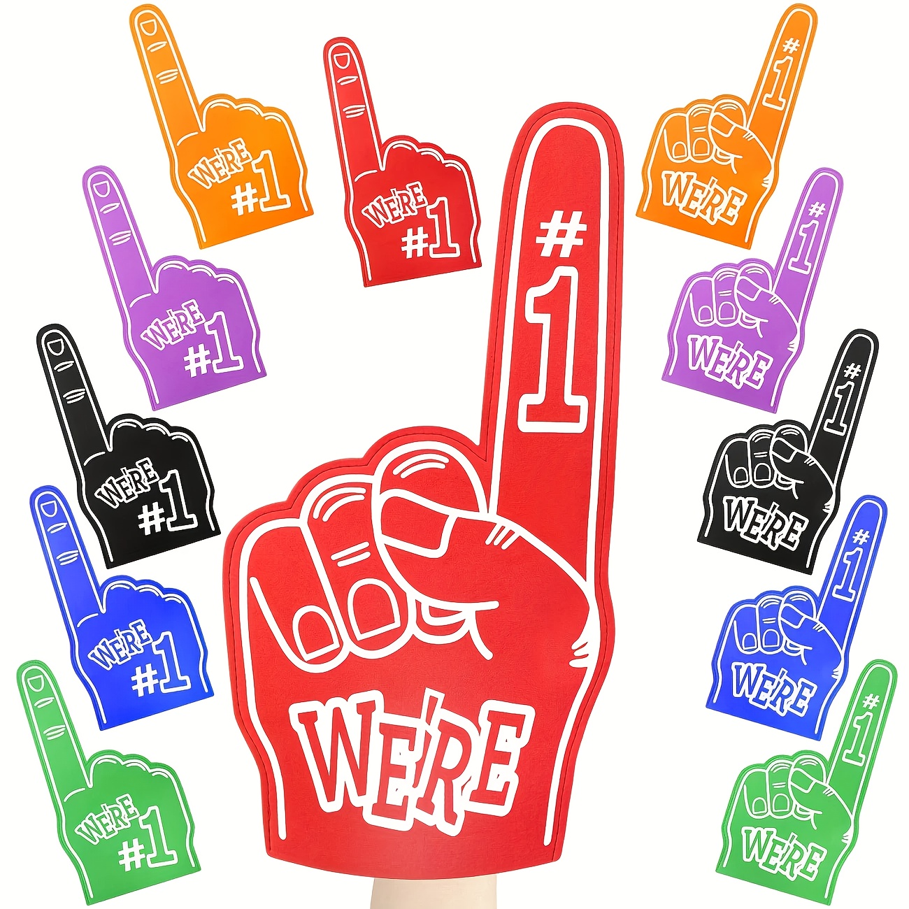 Giant Foam Finger 18 Inch We'r - Sports Equipment Game recensione e prezzo