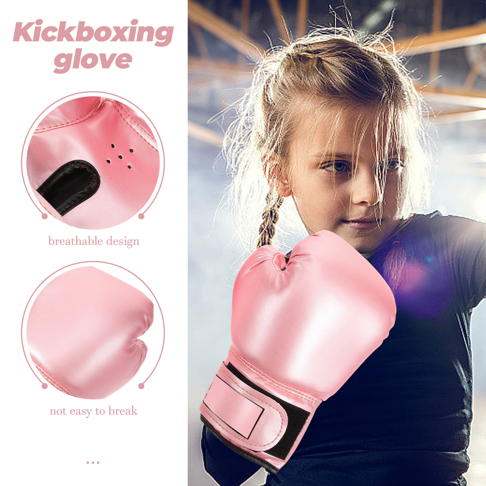 Pink Children Boxing Gloves Ki - Boxing Glove Set recensione e prezzo
