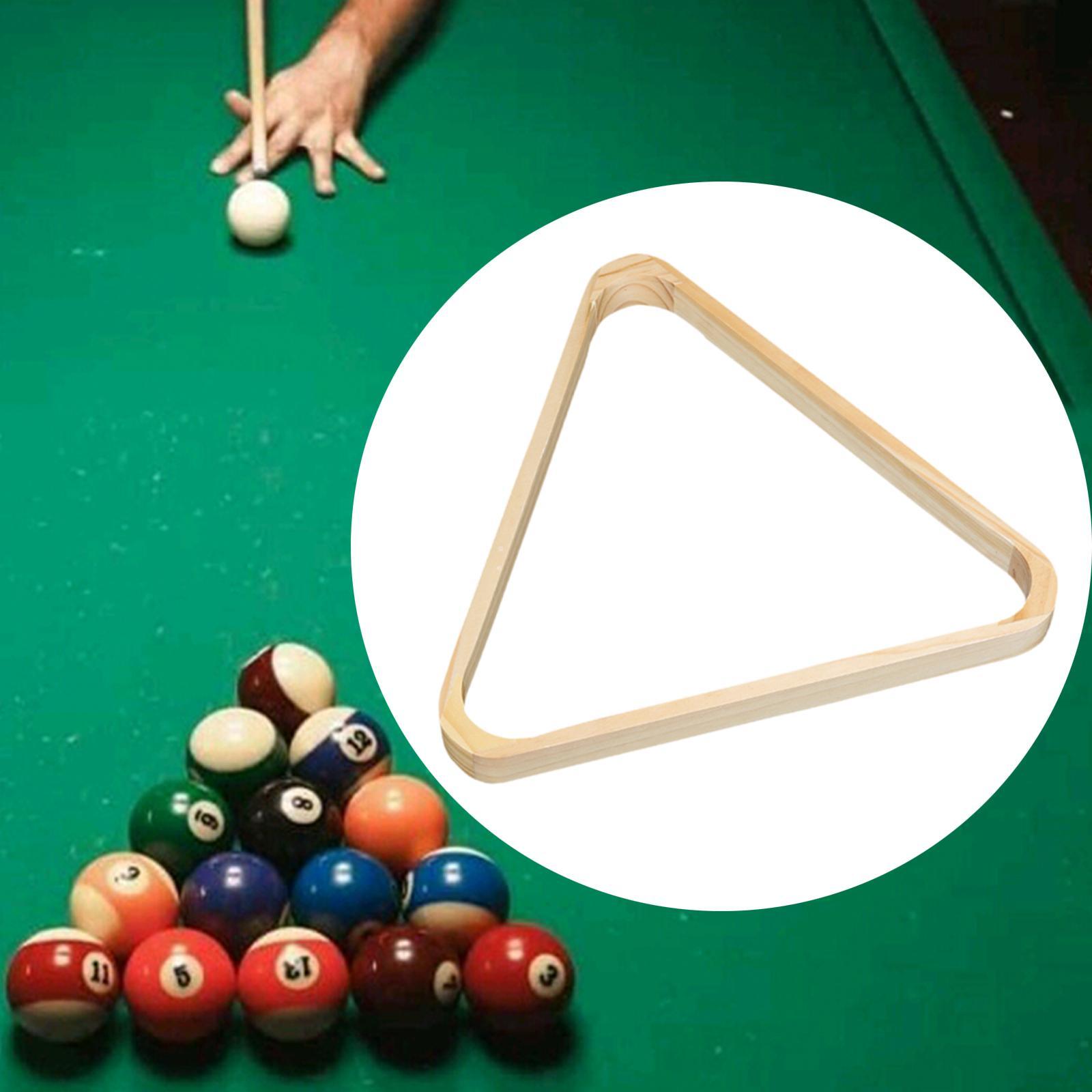 Solid Wood Billiard Triangle R - Sports Equipment Rack recensione e prezzo