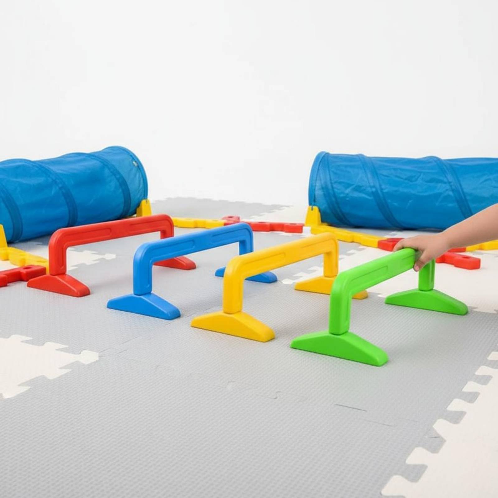 4 Pieces Crawl Tunnel Set Safe - Agility Hurdle Set recensione e prezzo
