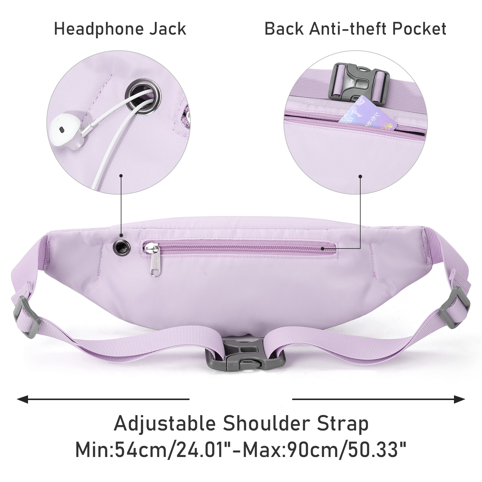 Fashion Running Waist Bag Wate - Sports Equipment Bag recensione e prezzo