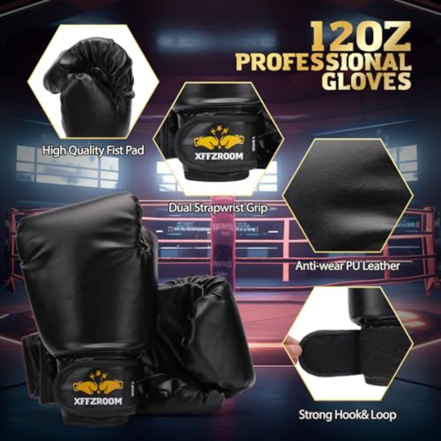 Punching Bag for Adults 4ft PU - Boxing Glove Set recensione e prezzo