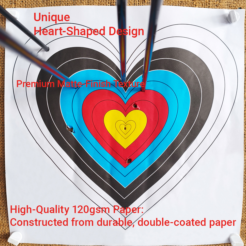 20/30/50pcs Target Paper Arrow - Archery Target Face recensione e prezzo