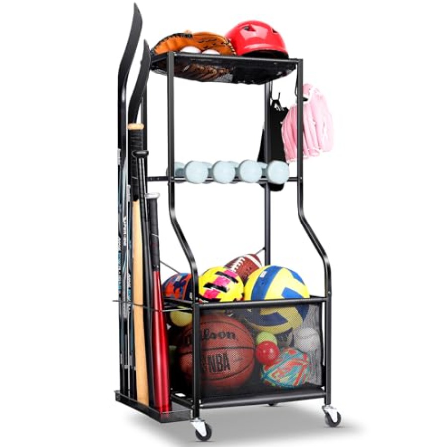 Sports Equipment Garage Organi - Sports Equipment Rack recensione e prezzo
